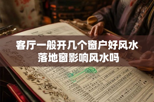 客厅一般开几个窗户好风水 落地窗影响风水吗
