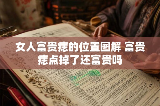 女人富贵痣的位置图解 富贵痣点掉了还富贵吗 女人富贵痣的位置图解 富贵痣点掉了还富贵吗