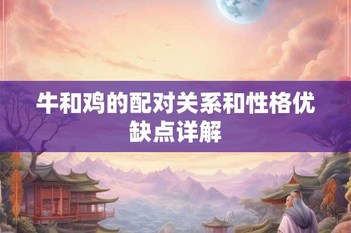 牛和鸡的配对关系和性格优缺点详解 牛和鸡的配对关系和性格优缺点详解