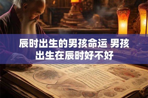 辰时出生的男孩命运 男孩出生在辰时好不好 辰时出生的男孩命运 男孩出生在辰时好不好
