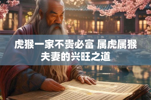 虎猴一家不贵必富 属虎属猴夫妻的兴旺之道 虎猴一家不贵必富 属虎属猴夫妻的兴旺之道