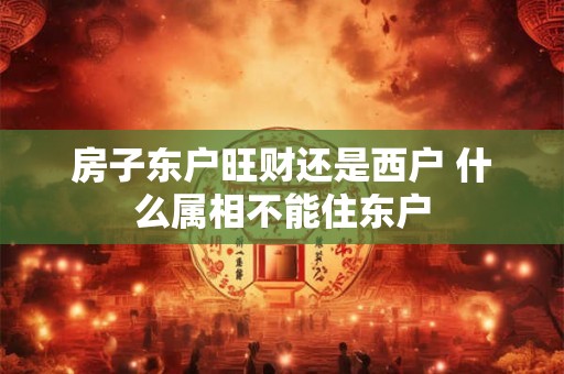 房子东户旺财还是西户 什么属相不能住东户