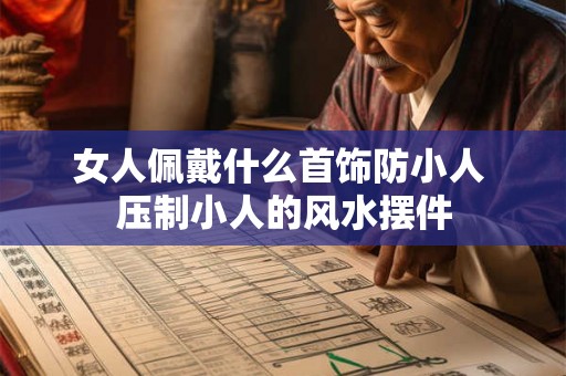 女人佩戴什么首饰防小人 压制小人的风水摆件 女人佩戴什么首饰防小人 压制小人的风水摆件
