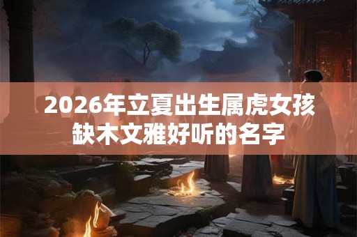 2026年立夏出生属虎女孩缺木文雅好听的名字 2026年立夏出生属虎女孩缺木文雅好听的名字