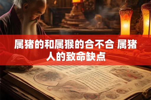 属猪的和属猴的合不合 属猪人的致命缺点