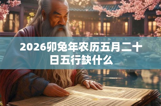 2026卯兔年农历五月二十日五行缺什么 2026卯兔年农历五月二十日五行缺什么