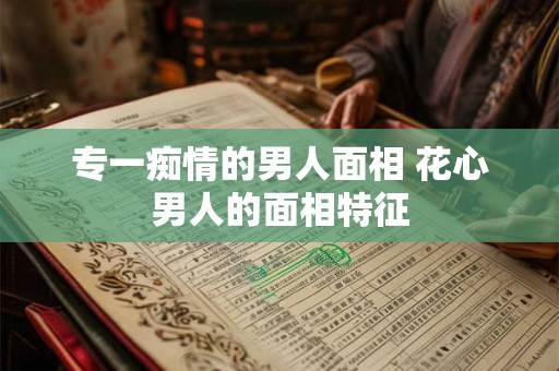 专一痴情的男人面相 花心男人的面相特征