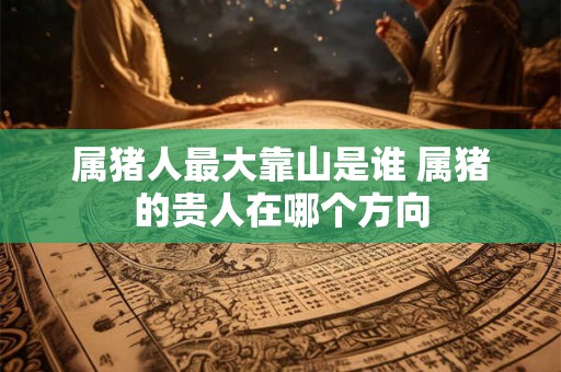 属猪人最大靠山是谁 属猪的贵人在哪个方向