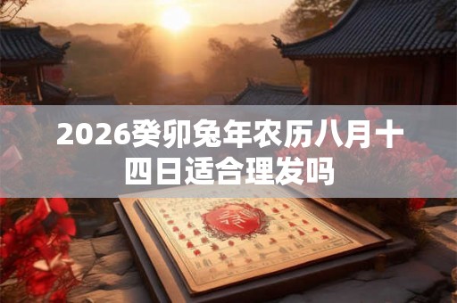 2026癸卯兔年农历八月十四日适合理发吗 2026癸卯兔年农历八月十四日适合理发吗
