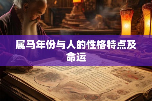 属马年份与人的性格特点及命运 属马年份与人的性格特点及命运