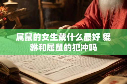 属鼠的女生戴什么最好 貔貅和属鼠的犯冲吗 属鼠的女生戴什么最好 貔貅和属鼠的犯冲吗