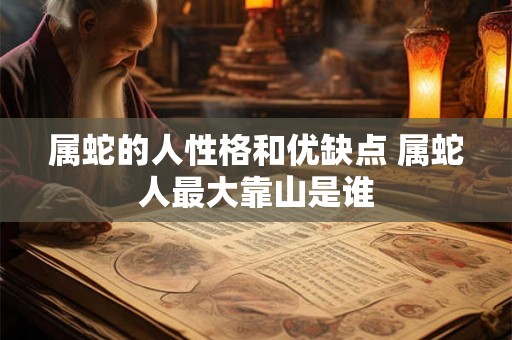 属蛇的人性格和优缺点 属蛇人最大靠山是谁 属蛇的人性格和优缺点 属蛇人最大靠山是谁