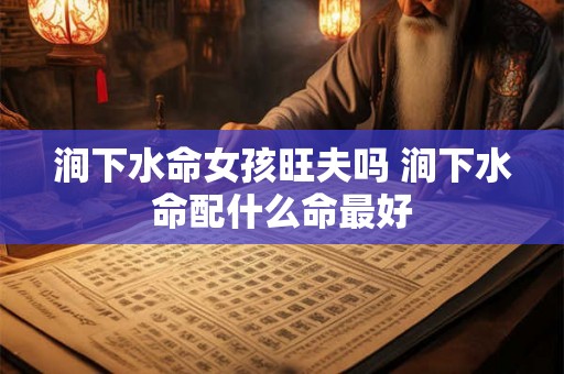 涧下水命女孩旺夫吗 涧下水命配什么命最好 涧下水命女孩旺夫吗 涧下水命配什么命最好