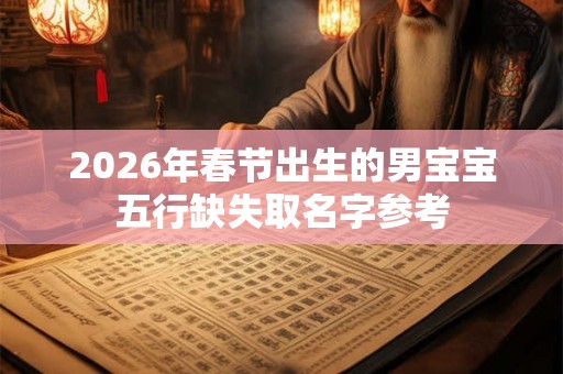 2026年春节出生的男宝宝五行缺失取名字参考 2026年春节出生的男宝宝五行缺失取名字参考