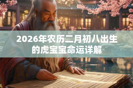2026年农历二月初八出生的虎宝宝命运详解