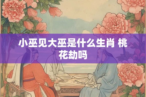 小巫见大巫是什么生肖 桃花劫吗 小巫见大巫是什么生肖 桃花劫吗