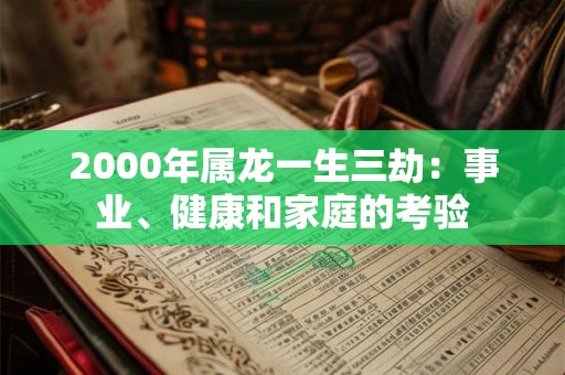 2000年属龙一生三劫:事业、健康和家庭的考验 2000年属龙一生三劫:事业、健康和家庭的考验