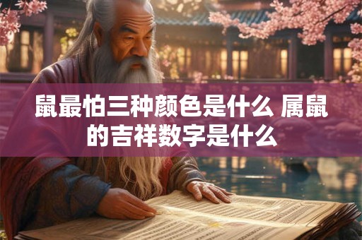 鼠最怕三种颜色是什么 属鼠的吉祥数字是什么 鼠最怕三种颜色是什么 属鼠的吉祥数字是什么
