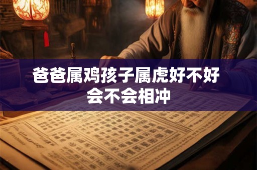 爸爸属鸡孩子属虎好不好 会不会相冲 爸爸属鸡孩子属虎好不好 会不会相冲
