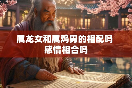 属龙女和属鸡男的相配吗 感情相合吗 属龙女和属鸡男的相配吗 感情相合吗