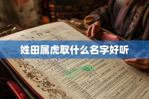 姓田属虎取什么名字好听 姓田属虎取什么名字好听