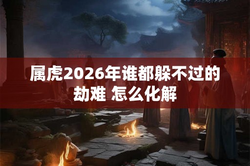 属虎2026年谁都躲不过的劫难 怎么化解