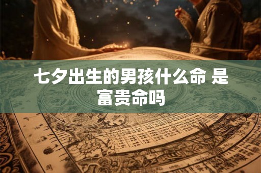 七夕出生的男孩什么命 是富贵命吗 七夕出生的男孩什么命 是富贵命吗