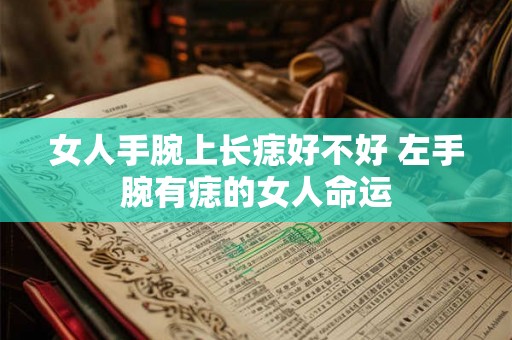 女人手腕上长痣好不好 左手腕有痣的女人命运