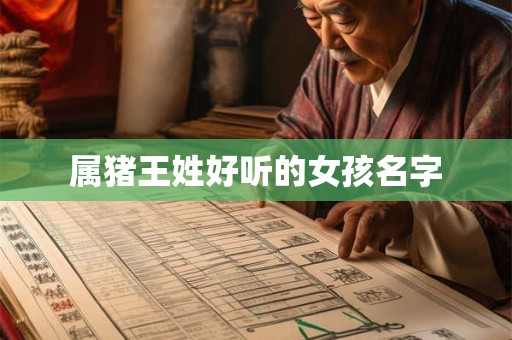 属猪王姓好听的女孩名字 属猪王姓好听的女孩名字