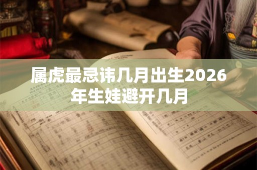 属虎最忌讳几月出生2026年生娃避开几月 属虎最忌讳几月出生2026年生娃避开几月