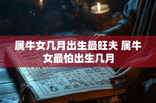 属牛女几月出生最旺夫 属牛女最怕出生几月 属牛女几月出生最旺夫 属牛女最怕出生几月