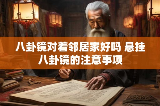 八卦镜对着邻居家好吗 悬挂八卦镜的注意事项