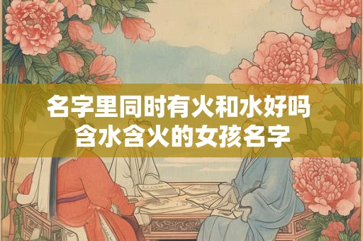 名字里同时有火和水好吗 含水含火的女孩名字 名字里同时有火和水好吗 含水含火的女孩名字