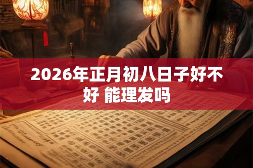 2026年正月初八日子好不好 能理发吗