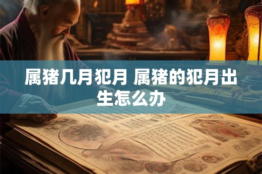 属猪几月犯月 属猪的犯月出生怎么办 属猪几月犯月 属猪的犯月出生怎么办