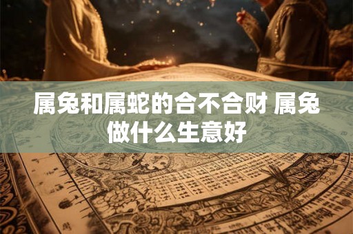 属兔和属蛇的合不合财 属兔做什么生意好 属兔和属蛇的合不合财 属兔做什么生意好
