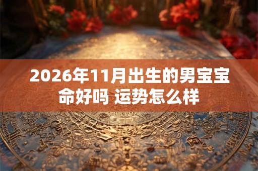 2026年11月出生的男宝宝命好吗 运势怎么样 2026年11月出生的男宝宝命好吗 运势怎么样