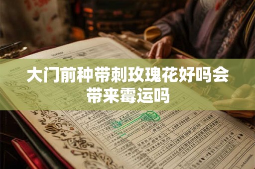 大门前种带刺玫瑰花好吗会带来霉运吗 大门前种带刺玫瑰花好吗会带来霉运吗