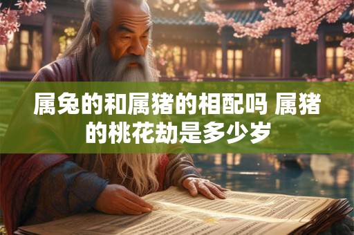 属兔的和属猪的相配吗 属猪的桃花劫是多少岁