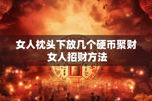 女人枕头下放几个硬币聚财 女人招财方法 女人枕头下放几个硬币聚财 女人招财方法