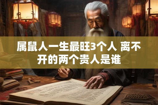 属鼠人一生最旺3个人 离不开的两个贵人是谁 属鼠人一生最旺3个人 离不开的两个贵人是谁
