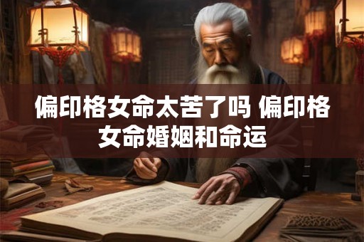 偏印格女命太苦了吗 偏印格女命婚姻和命运 偏印格女命太苦了吗 偏印格女命婚姻和命运