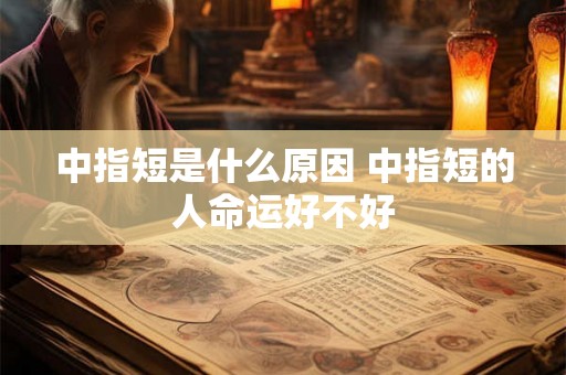 中指短是什么原因 中指短的人命运好不好 中指短是什么原因 中指短的人命运好不好