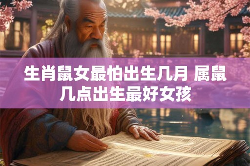 生肖鼠女最怕出生几月 属鼠几点出生最好女孩 生肖鼠女最怕出生几月 属鼠几点出生最好女孩