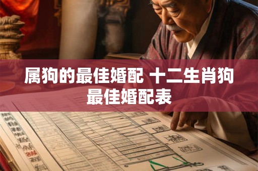 属狗的最佳婚配 十二生肖狗最佳婚配表 属狗的最佳婚配 十二生肖狗最佳婚配表