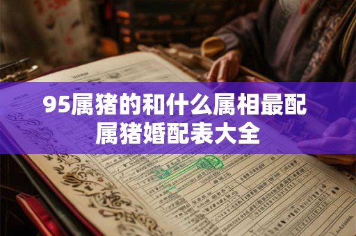 95属猪的和什么属相最配 属猪婚配表大全