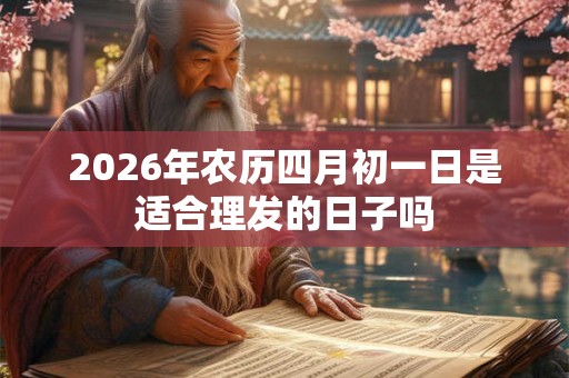 2026年农历四月初一日是适合理发的日子吗 2026年农历四月初一日是适合理发的日子吗