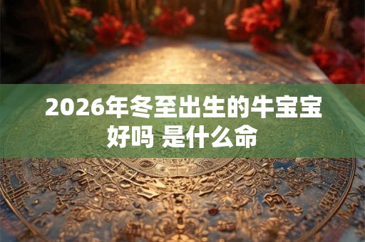 2026年冬至出生的牛宝宝好吗 是什么命 2026年冬至出生的牛宝宝好吗 是什么命