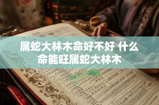 属蛇大林木命好不好 什么命能旺属蛇大林木 属蛇大林木命好不好 什么命能旺属蛇大林木