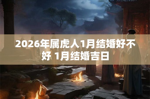 2026年属虎人1月结婚好不好 1月结婚吉日